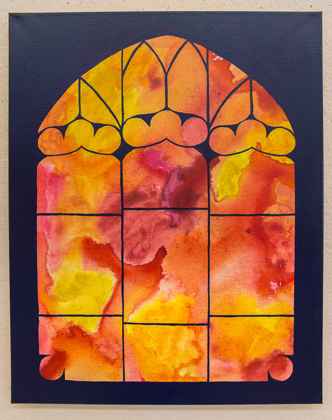 Stained Glass Window Series 2. © Karla Hovde 2013